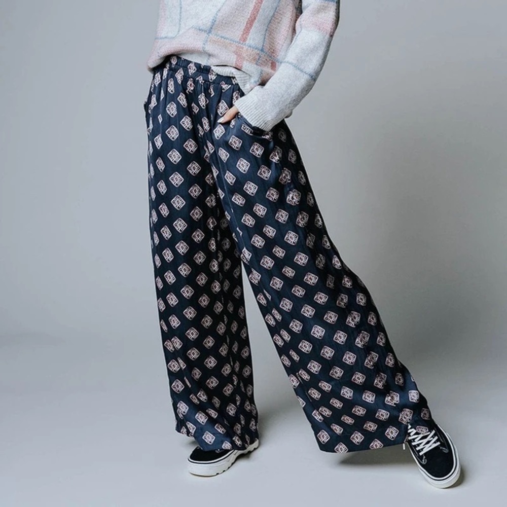 Clad and Cloth Wildest Dreams Satin Pants